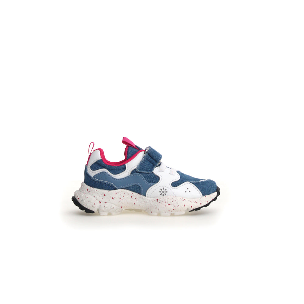 Flower Mountain - Flower Mountain, Kids, Nuovo, Scarpe sportive - Flower Mountain Yamano 3 Junior Vl. E Calf Nylon Pepper Sole White Fuxia - Lupis SRL