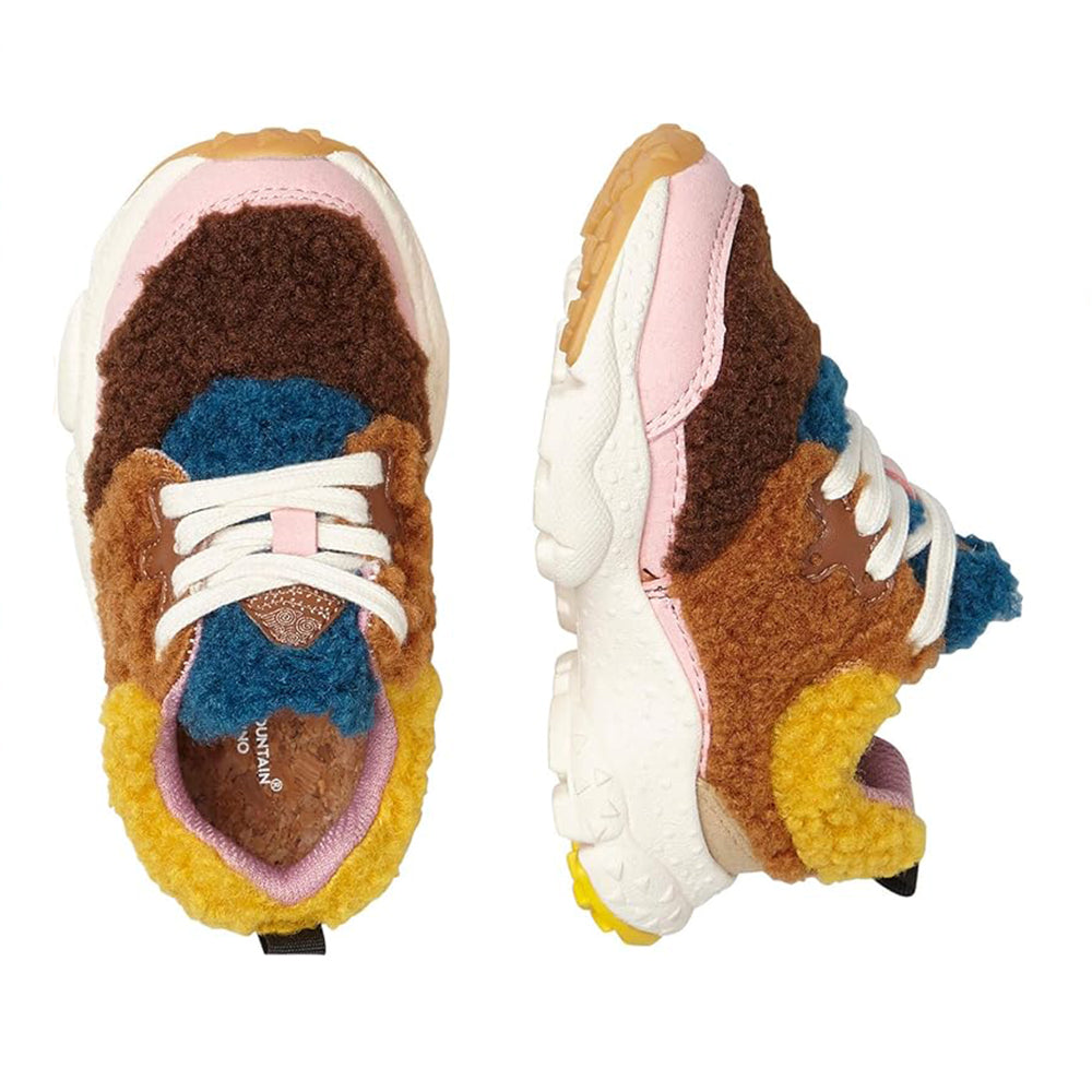 '- ["Flower Mountain","Kids","Scarpe","Scarpe sportive","Sneakers"] - Flower Mountain 1M06 Pampas Lana Rosa Multi - Lupis SRL