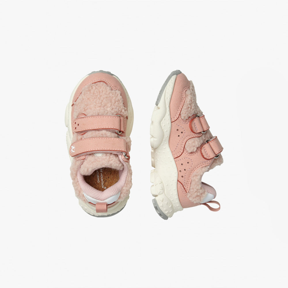 '- ["Flower Mountain","Kids","Scarpe","Scarpe sportive","Sneakers","Toddler","Ultima Taglia"] - Flower Mountain Yamano 3 Pelo Rosa - Lupis SRL
