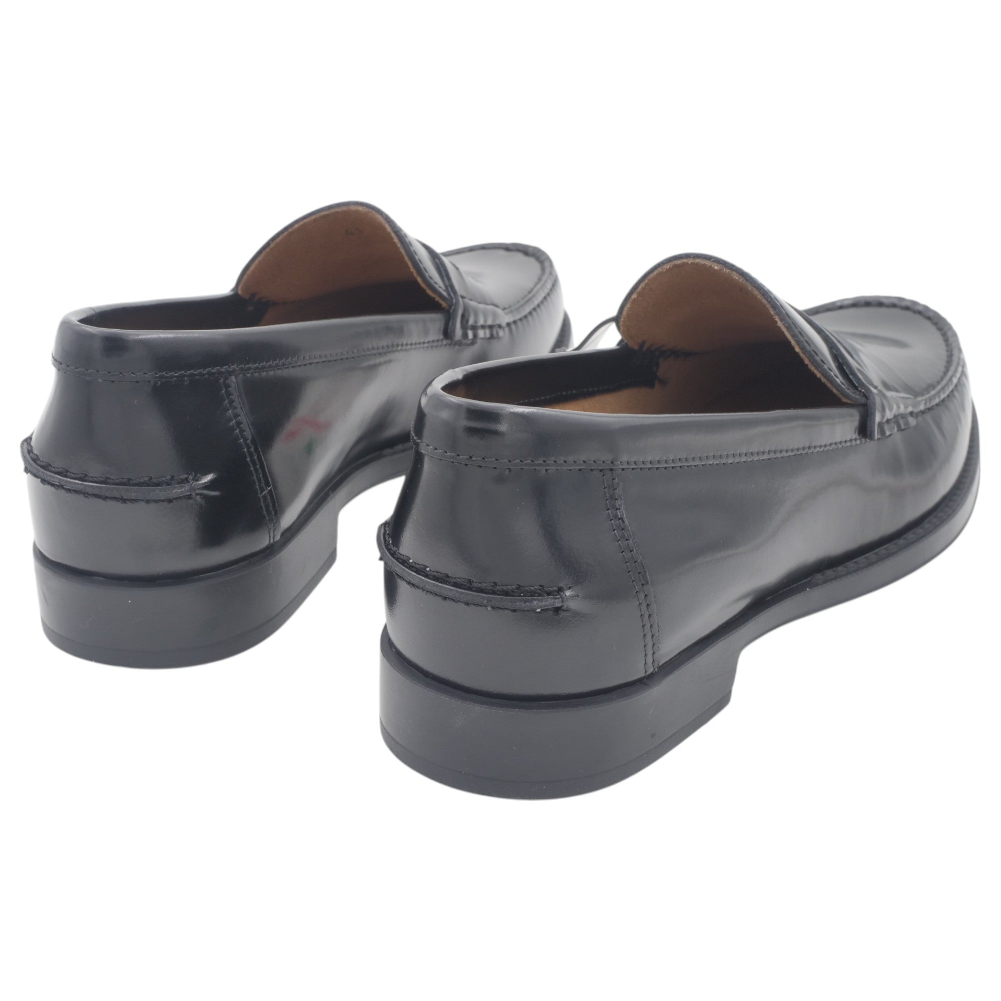 '- ["Artigianato","Fontana","Mocassini","Nuovo","Scarpe","Uomo"] - Fontana 0405-V Abras Nero College - Lupis SRL