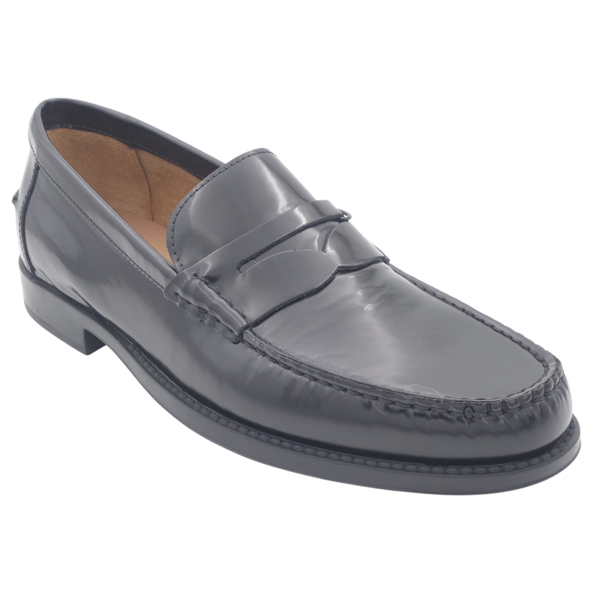 '- ["Artigianato","Fontana","Mocassini","Nuovo","Scarpe","Uomo"] - Fontana 0405-V Abras Nero College - Lupis SRL