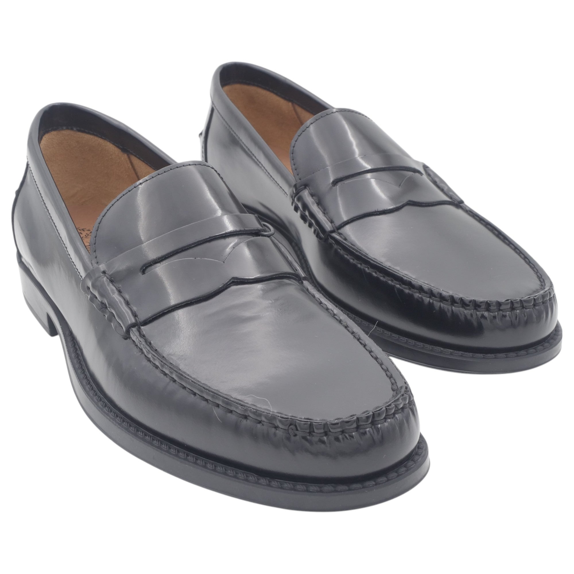 '- ["Artigianato","Fontana","Mocassini","Nuovo","Scarpe","Uomo"] - Fontana 0405-V Abras Nero College - Lupis SRL