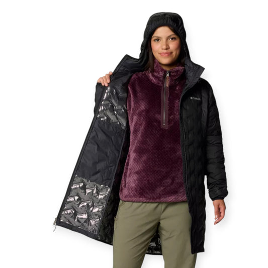 Giacca Columbia SportswearW Delta Ridge II Long Down Jacket Black 2088213-010