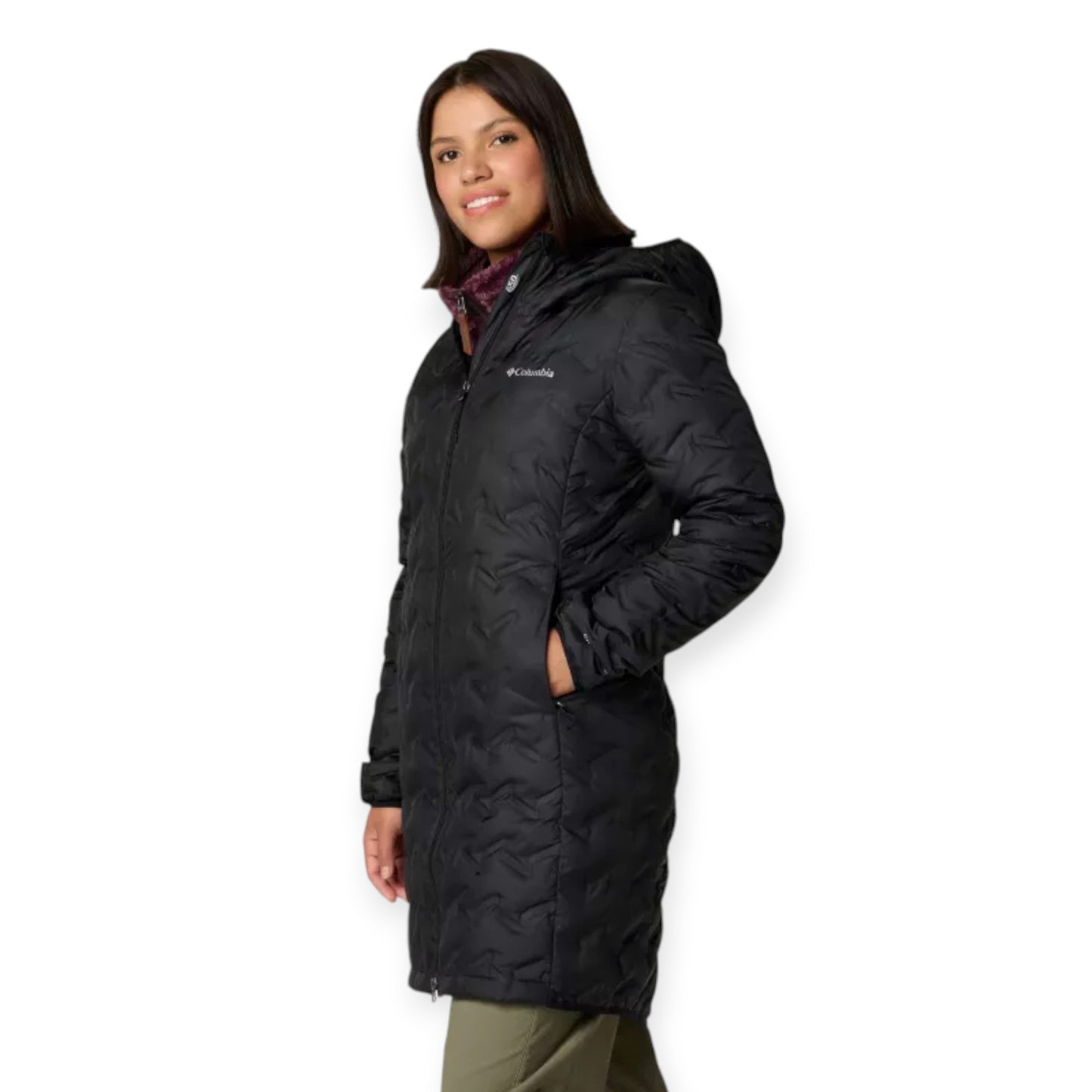 Giacca Columbia SportswearW Delta Ridge II Long Down Jacket Black 2088213-010