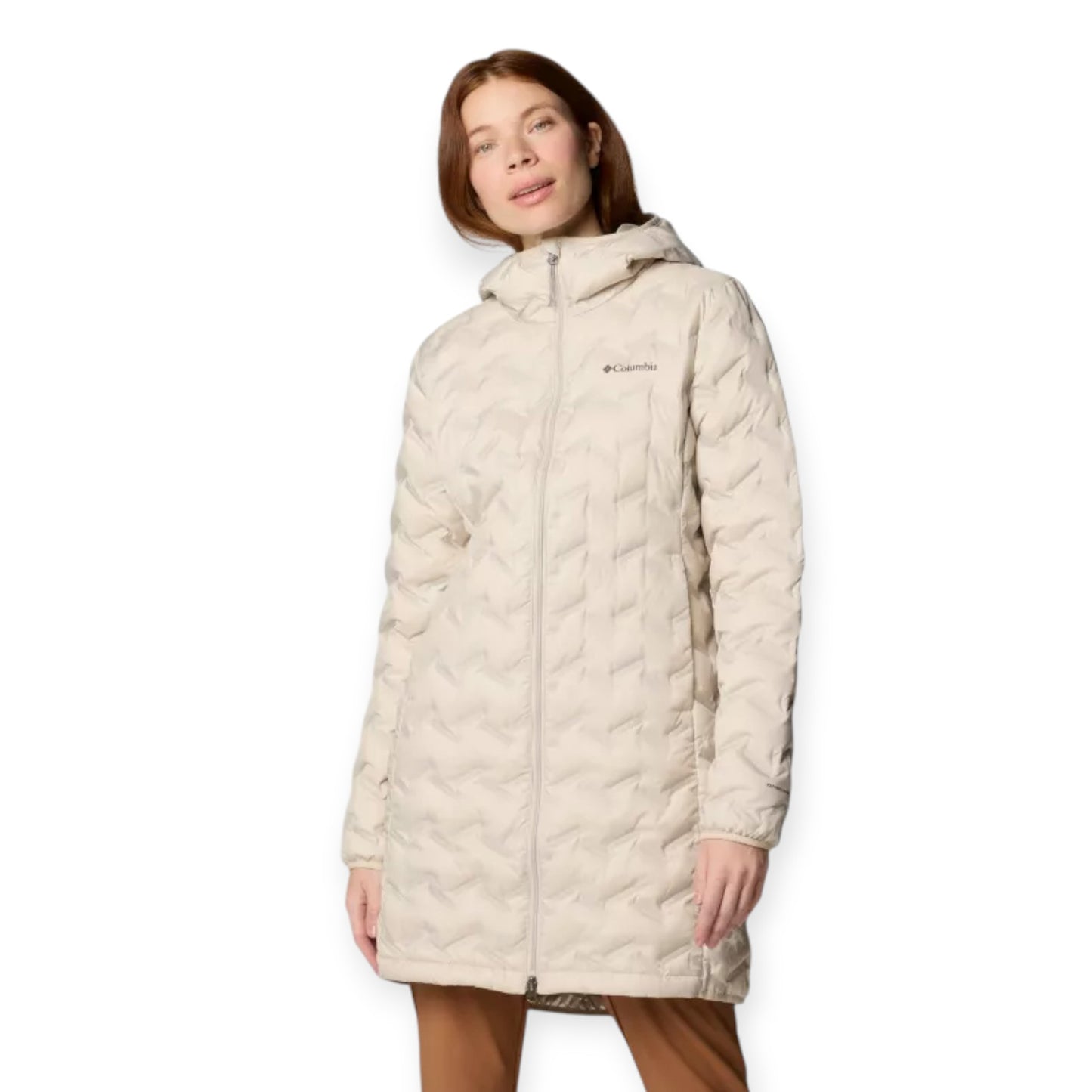 Giacca Columbia SportswearW Delta Ridge II Long Down Jacket Dark Stone 2088213-278