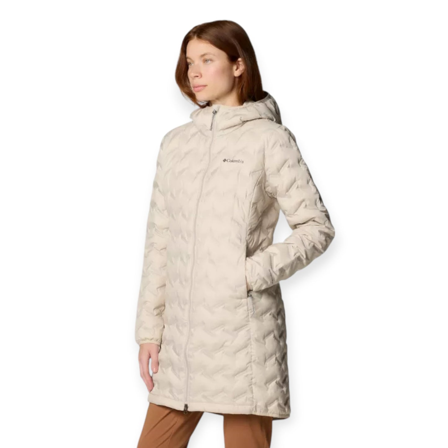 Giacca Columbia SportswearW Delta Ridge II Long Down Jacket Dark Stone 2088213-278