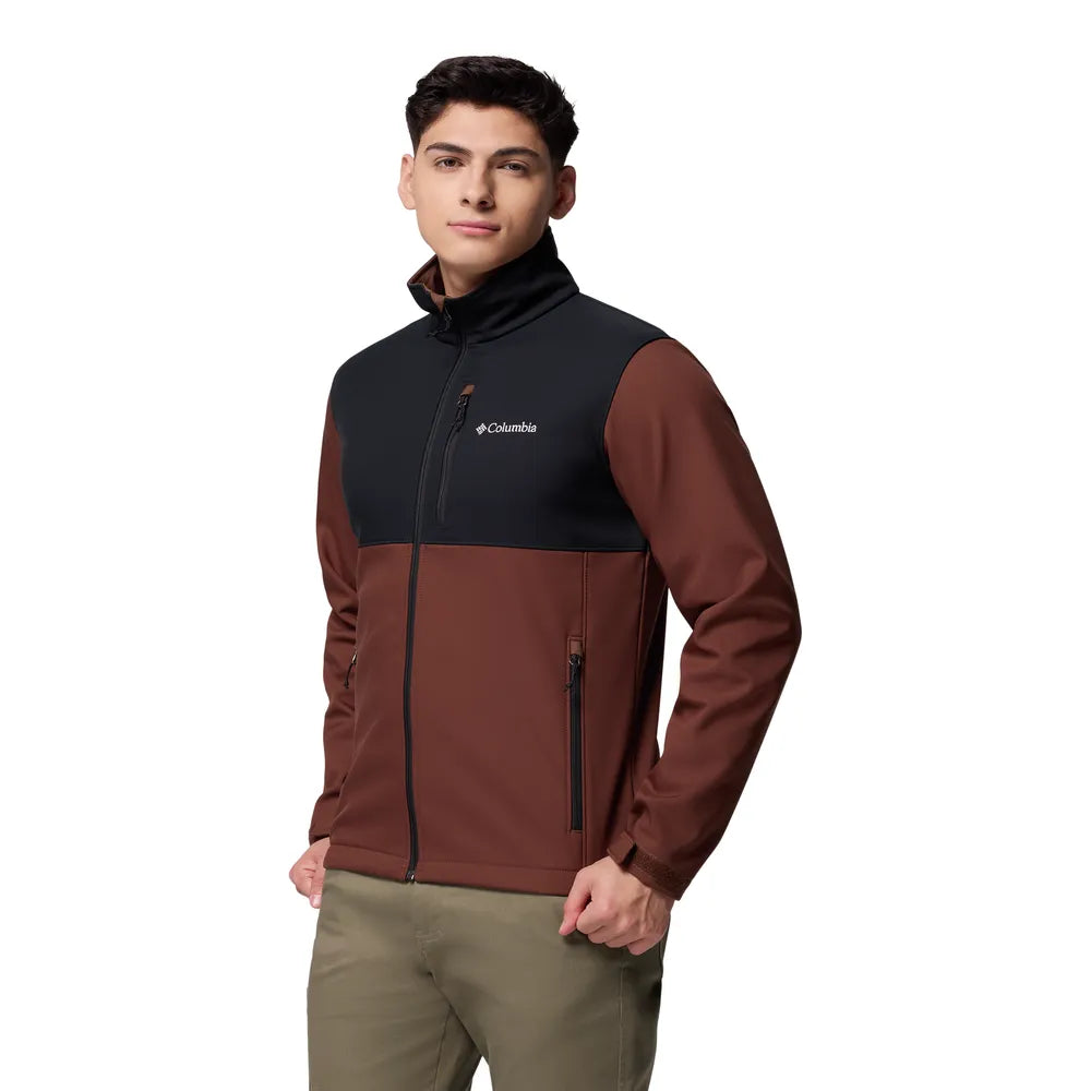  - ["Abbigliamento","Columbia Sportswear","FW25","Giacche","Uomo"] - Giacca Columbia SportswearM Ascender Softshell Jacket Tobacco Black 1556534-256 - Lupis SRL