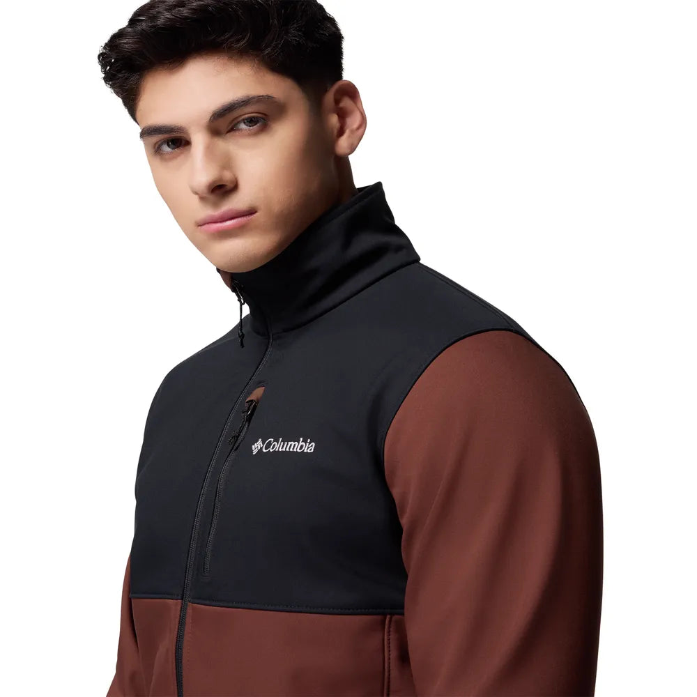  - ["Abbigliamento","Columbia Sportswear","FW25","Giacche","Uomo"] - Giacca Columbia SportswearM Ascender Softshell Jacket Tobacco Black 1556534-256 - Lupis SRL
