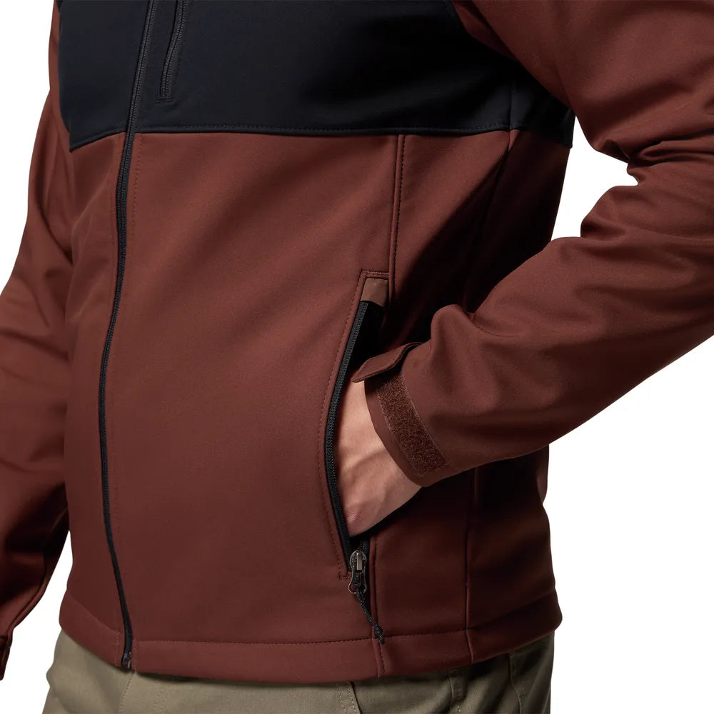  - ["Abbigliamento","Columbia Sportswear","FW25","Giacche","Uomo"] - Giacca Columbia SportswearM Ascender Softshell Jacket Tobacco Black 1556534-256 - Lupis SRL