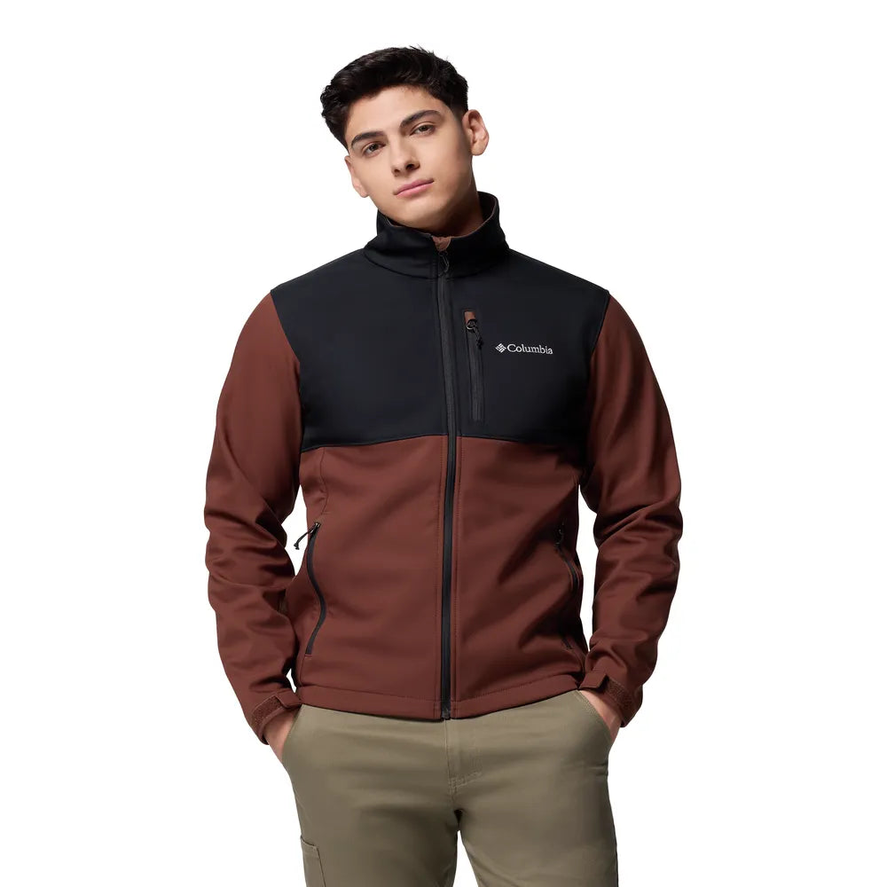  - ["Abbigliamento","Columbia Sportswear","FW25","Giacche","Uomo"] - Giacca Columbia SportswearM Ascender Softshell Jacket Tobacco Black 1556534-256 - Lupis SRL
