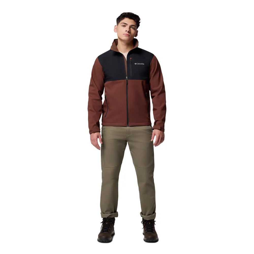  - ["Abbigliamento","Columbia Sportswear","FW25","Giacche","Uomo"] - Giacca Columbia SportswearM Ascender Softshell Jacket Tobacco Black 1556534-256 - Lupis SRL