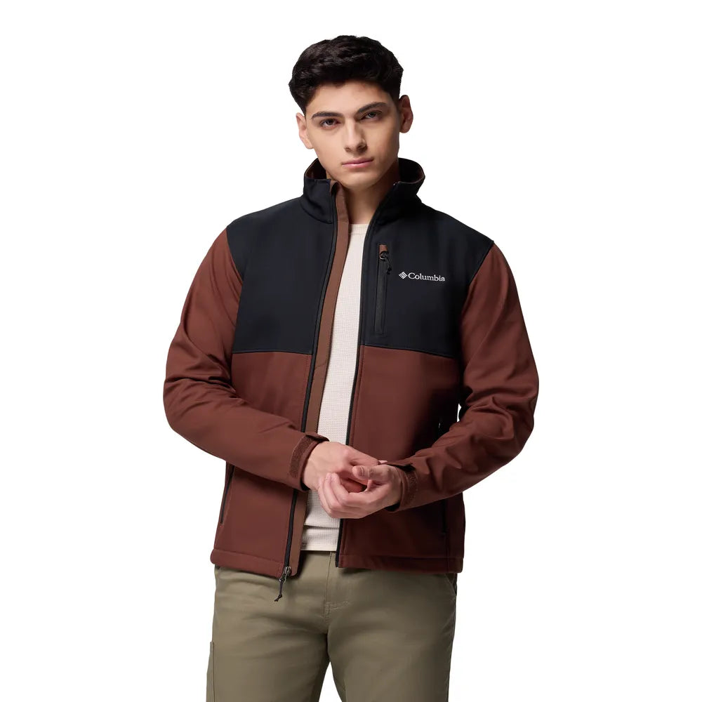  - ["Abbigliamento","Columbia Sportswear","FW25","Giacche","Uomo"] - Giacca Columbia SportswearM Ascender Softshell Jacket Tobacco Black 1556534-256 - Lupis SRL