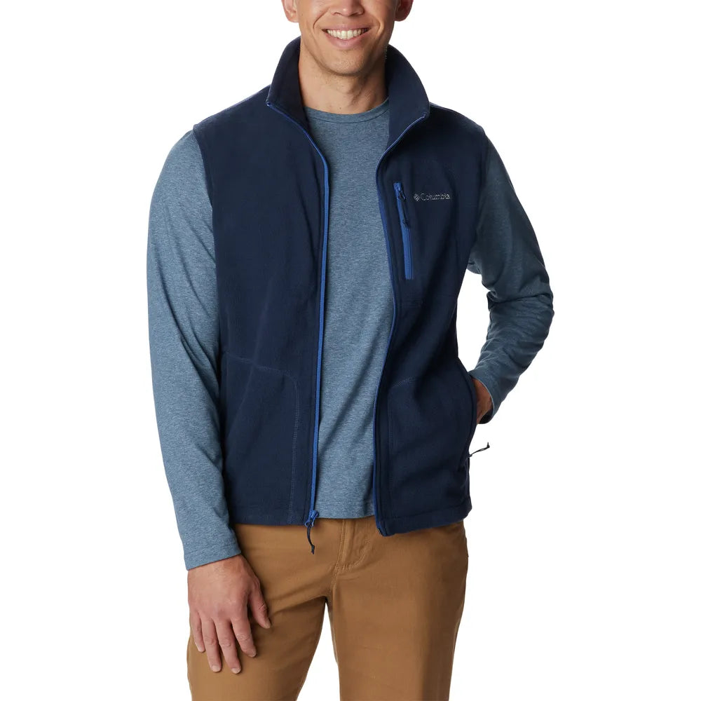  - ["Abbigliamento","Columbia Sportswear","FW25","Giacche","Uomo"] - Smanicato Columbia Sportswear M Fast Trek Fleece Vest Collegiate Navy 1460001-467 - Lupis SRL
