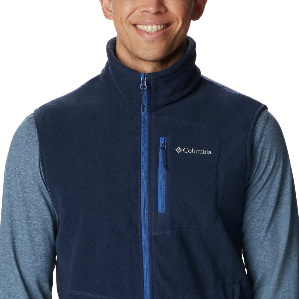 Smanicato Columbia Sportswear M Fast Trek Fleece Vest Collegiate Navy 1460001-467