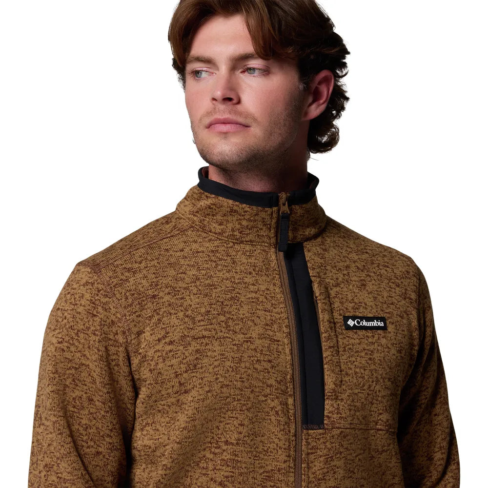 Pile Columbia Sportswear M Sweater Weather Full Zip Tobacco 2097731-256