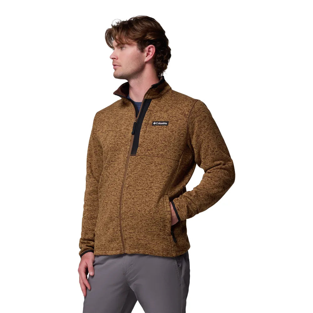 Pile Columbia Sportswear M Sweater Weather Full Zip Tobacco 2097731-256