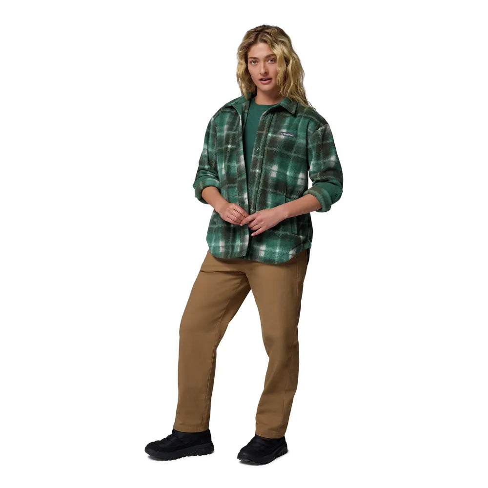  - ["Abbigliamento","Camicie","Columbia Sportswear","Donna","FW25","Maglioni"] - Camicia Columbia Sportswear W Benton Springs Shirt Jacket II Forest 2085661-375 - Lupis SRL