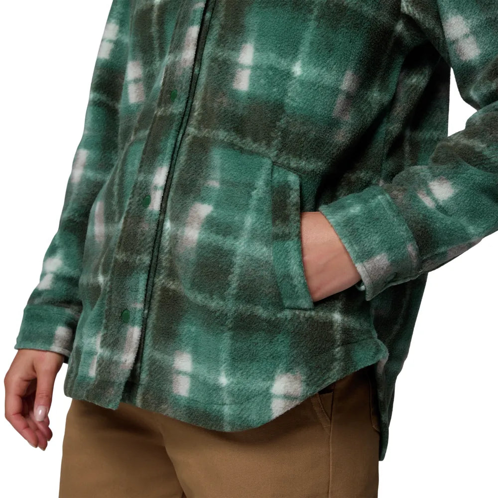  - ["Abbigliamento","Camicie","Columbia Sportswear","Donna","FW25","Maglioni"] - Camicia Columbia Sportswear W Benton Springs Shirt Jacket II Forest 2085661-375 - Lupis SRL