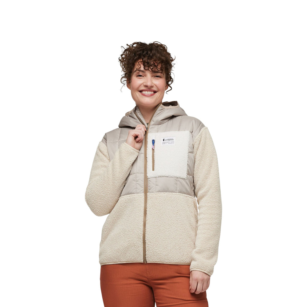 Giacche Donna Cotopaxi Trico Hybrid Hooded Jacked Poliestere Oatmeal Cream F21471W82