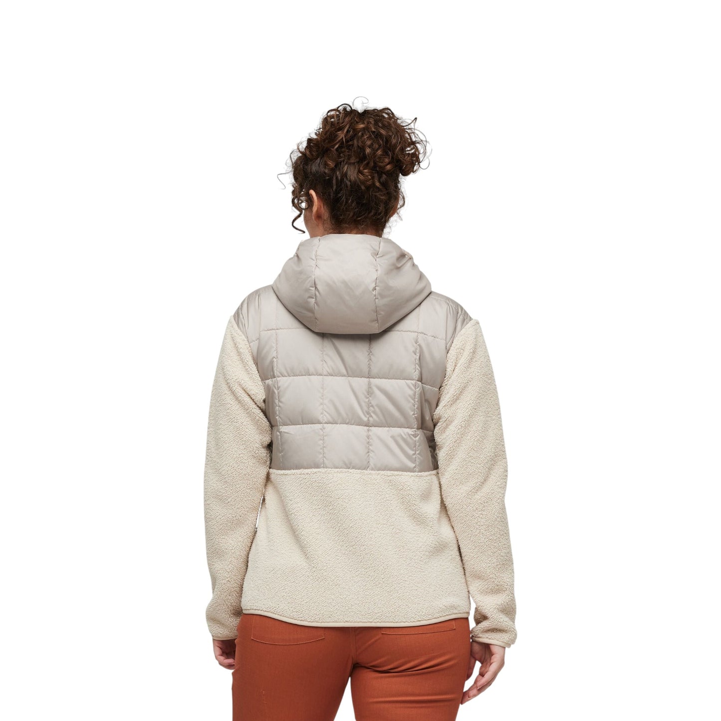 Giacche Donna Cotopaxi Trico Hybrid Hooded Jacked Poliestere Oatmeal Cream F21471W82