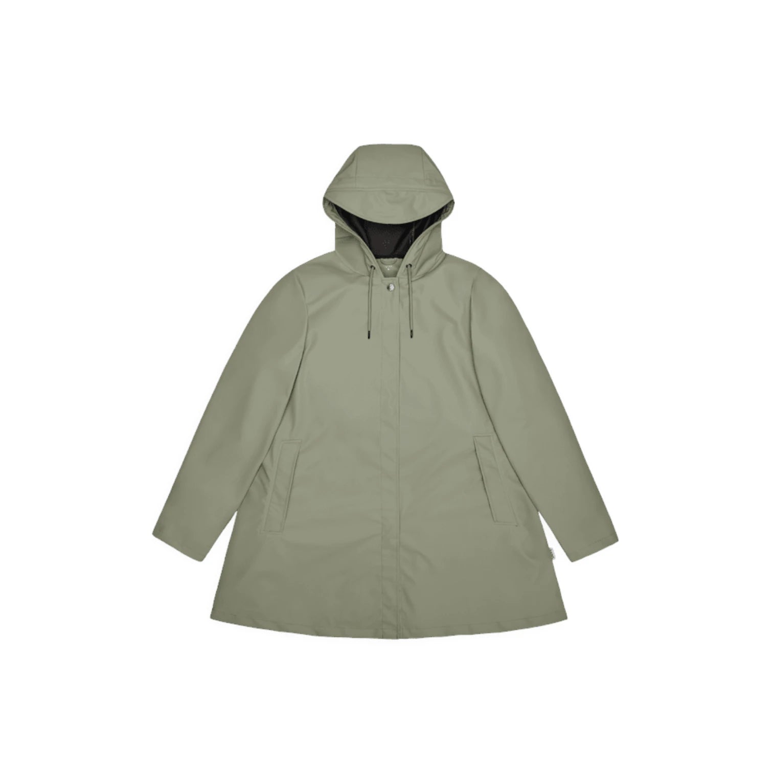 - ["Abbigliamento","Donna","FW25","Giacche","Rains"] - Giacche Donna Rains A-Line W Jacket(W3) Polyester Drift 18050-DFT - Lupis SRL