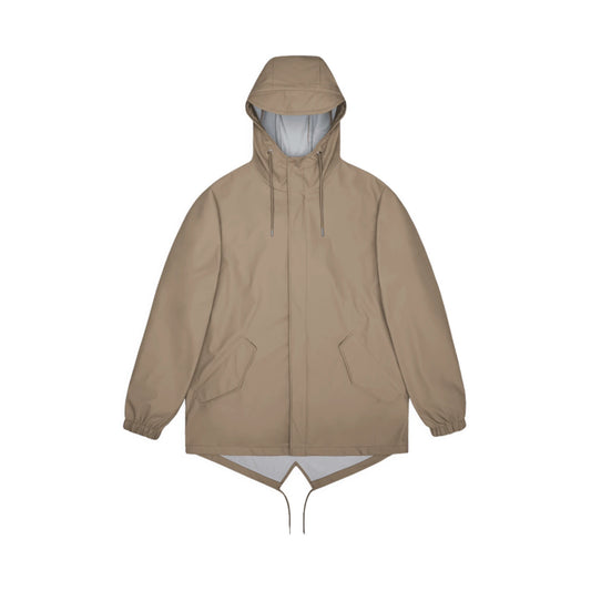 Giacche Donna Rains Fishtail Jacket(W3) Polyester Beige 18010-BEI