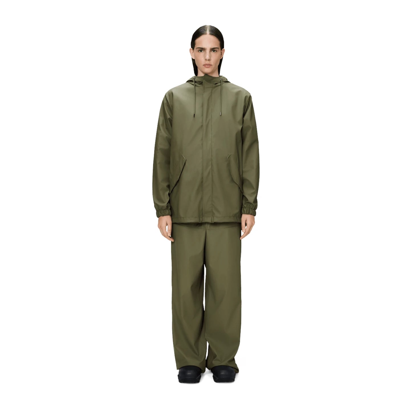 Giacche Donna Rains Fishtail Jacket(W3) Polyester Marsh 18010-MAS