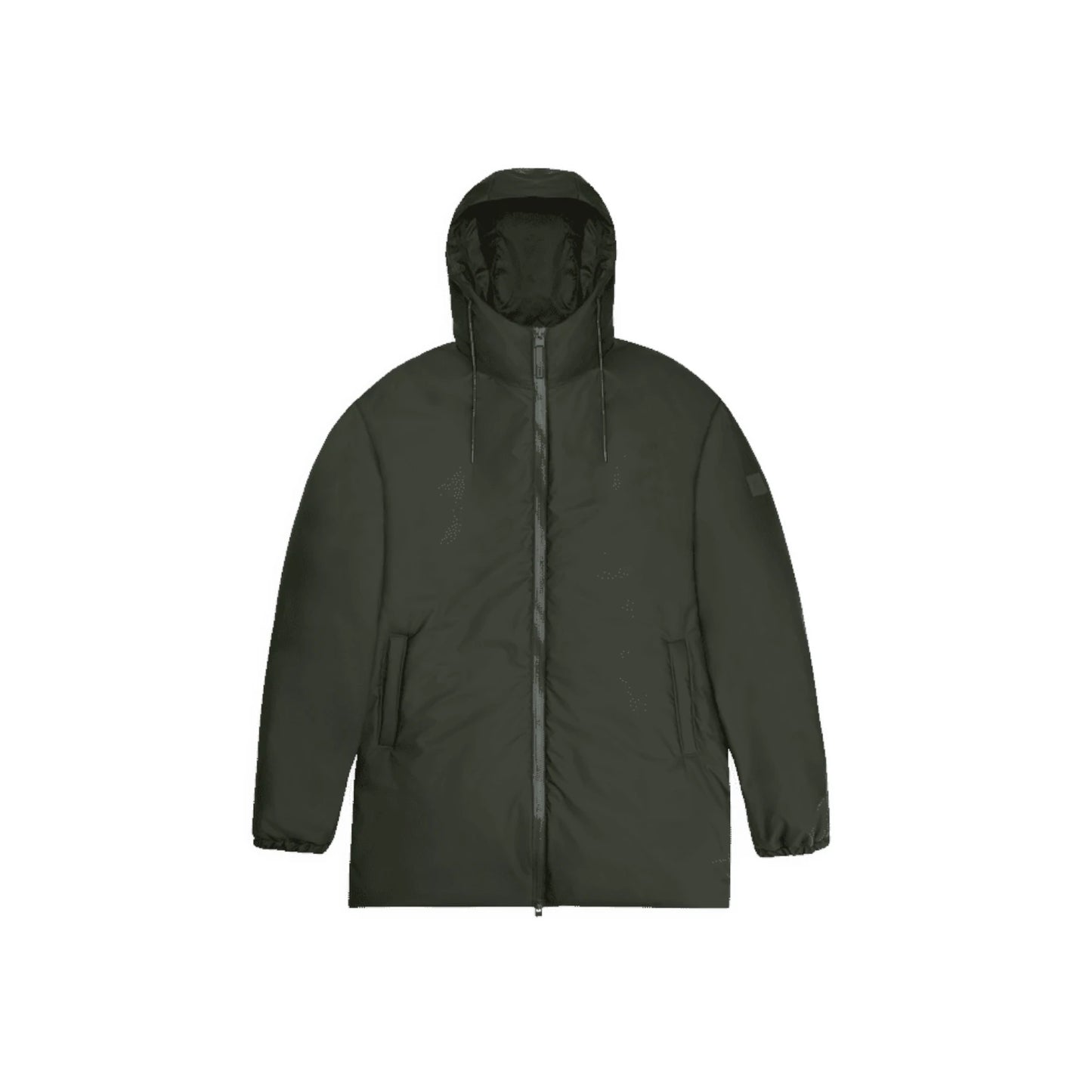 Giacche Donna Rains Lohja Long Jacket W3T2 Polyester Green 15790-GRE