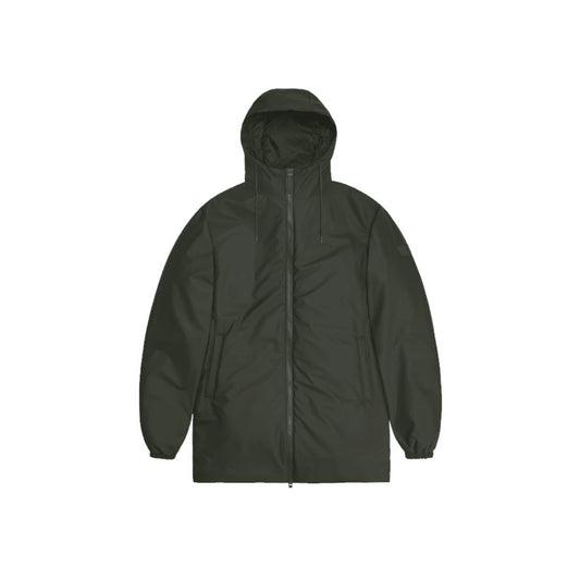 Giacche Donna Rains Lohja Long Jacket W3T2 Polyester Green 15790-GRE