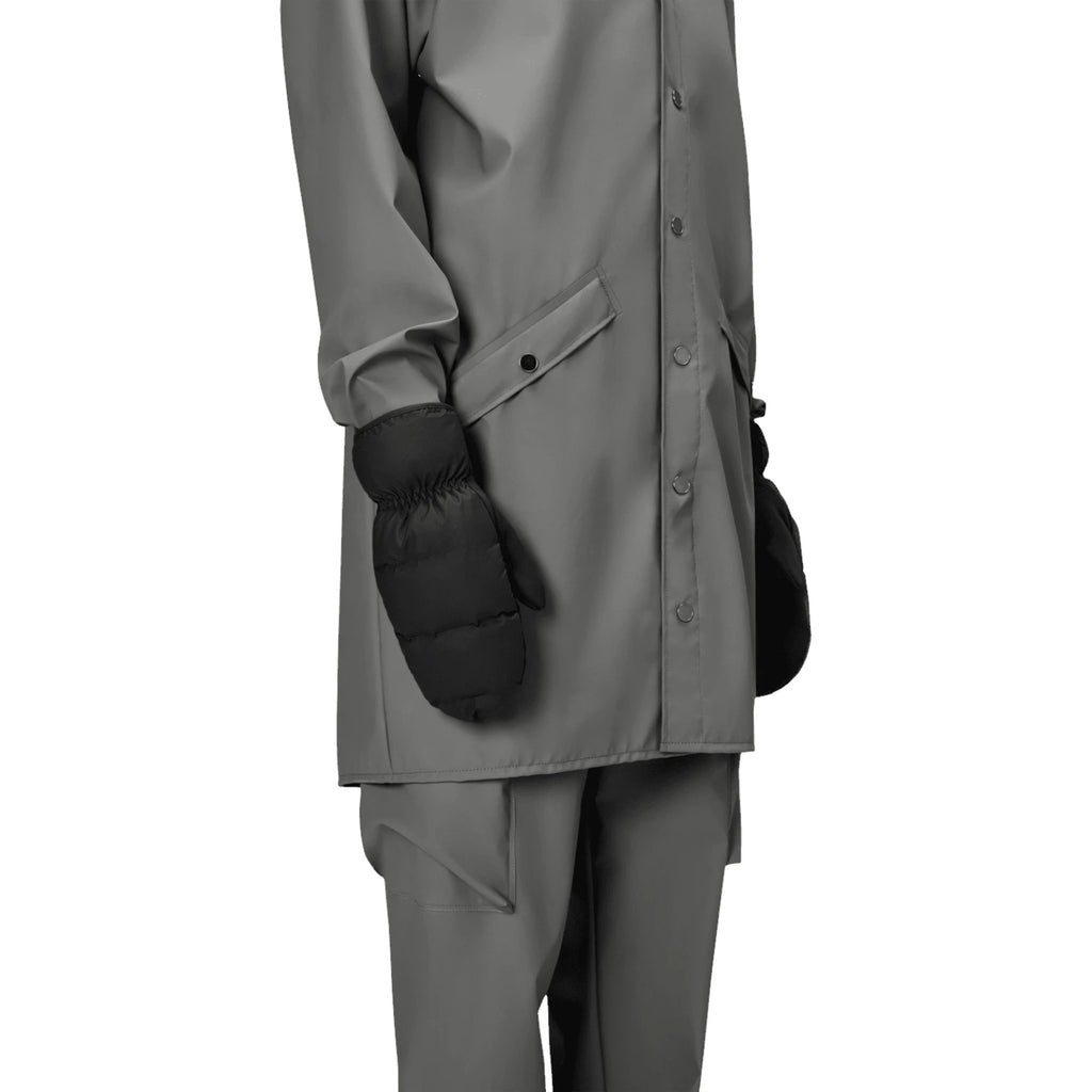  - ["Abbigliamento","Donna","FW25","Guanti","Rains"] - Guanti Donna Rains Lohja Puffer Mittens W1T2 Polyester Black 16080-BLA - Lupis SRL