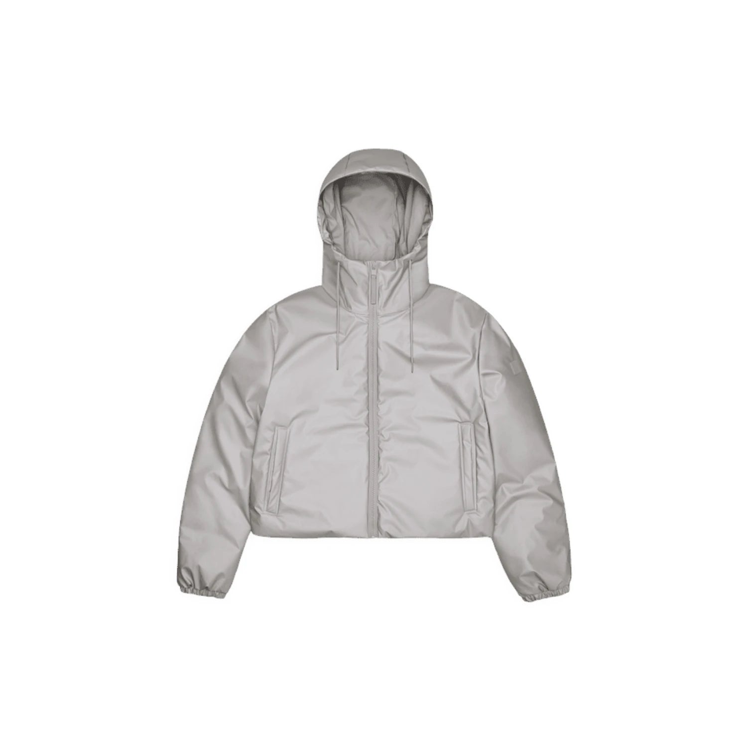  - ["Abbigliamento","Donna","FW25","Giacche","Rains"] - Giacche Donna Rains Lohja Short Jacket W3T1 Polyester Nimbus 15780 Nbs - Lupis SRL