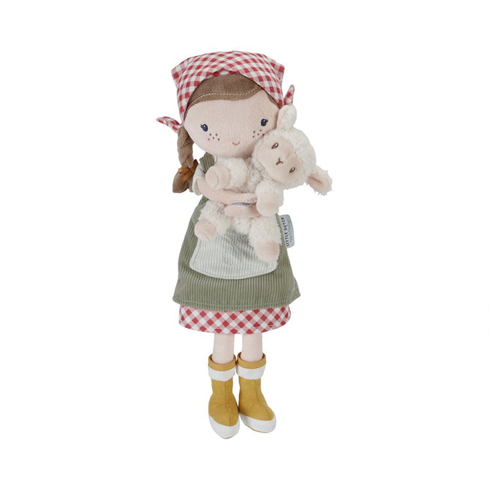  - ["Accessori","FW25","Giocattoli","Infant","Kids","Little Dutch","Toddler"] - Giocattolo Little Dutch Bambola morbida Rosa pecorella LD4565 - Lupis SRL