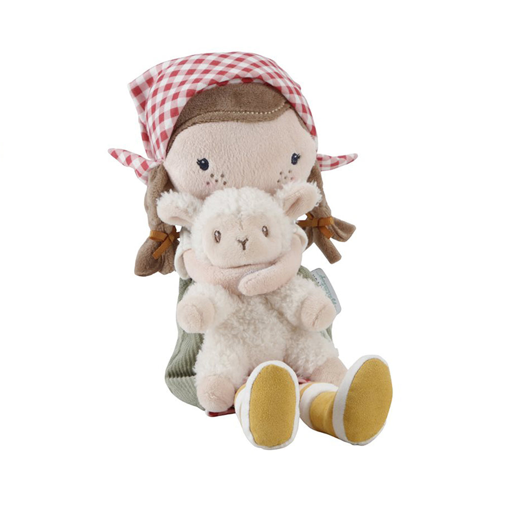  - ["Accessori","FW25","Giocattoli","Infant","Kids","Little Dutch","Toddler"] - Giocattolo Little Dutch Bambola morbida Rosa pecorella LD4565 - Lupis SRL