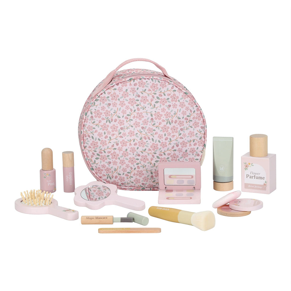  - ["Accessori","FW25","Giocattoli","Infant","Kids","Little Dutch","Toddler"] - Giocattolo Little Dutch Beauty case e set trucco In Legno LD2515 - Lupis SRL