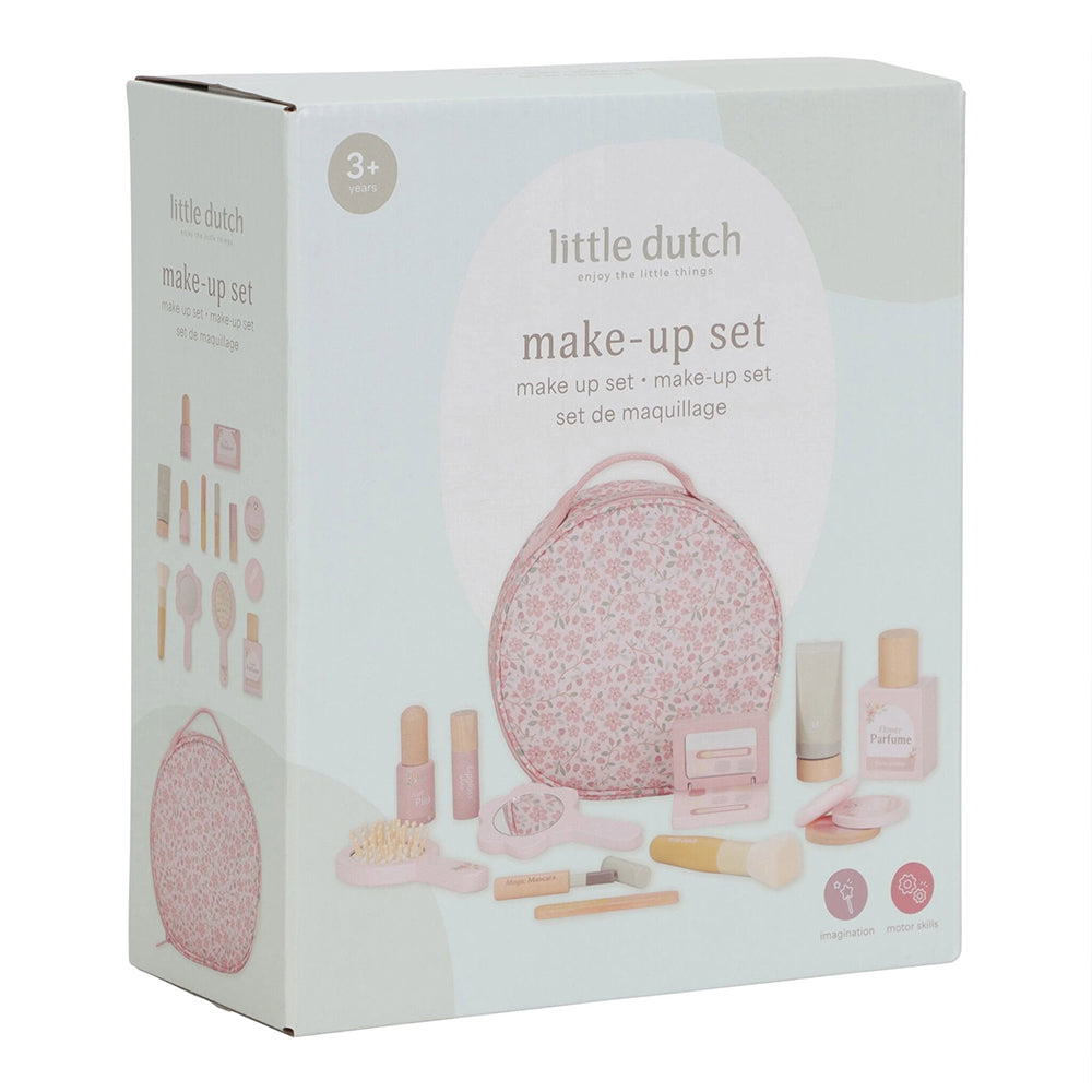  - ["Accessori","FW25","Giocattoli","Infant","Kids","Little Dutch","Toddler"] - Giocattolo Little Dutch Beauty case e set trucco In Legno LD2515 - Lupis SRL