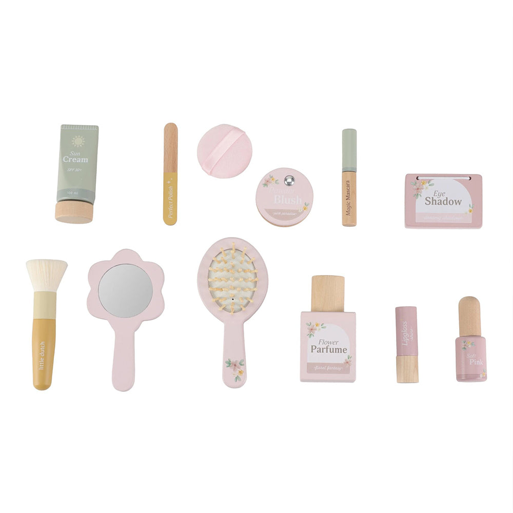  - ["Accessori","FW25","Giocattoli","Infant","Kids","Little Dutch","Toddler"] - Giocattolo Little Dutch Beauty case e set trucco In Legno LD2515 - Lupis SRL
