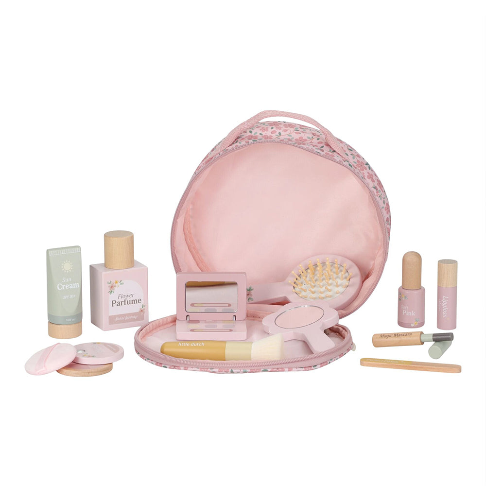  - ["Accessori","FW25","Giocattoli","Infant","Kids","Little Dutch","Toddler"] - Giocattolo Little Dutch Beauty case e set trucco In Legno LD2515 - Lupis SRL