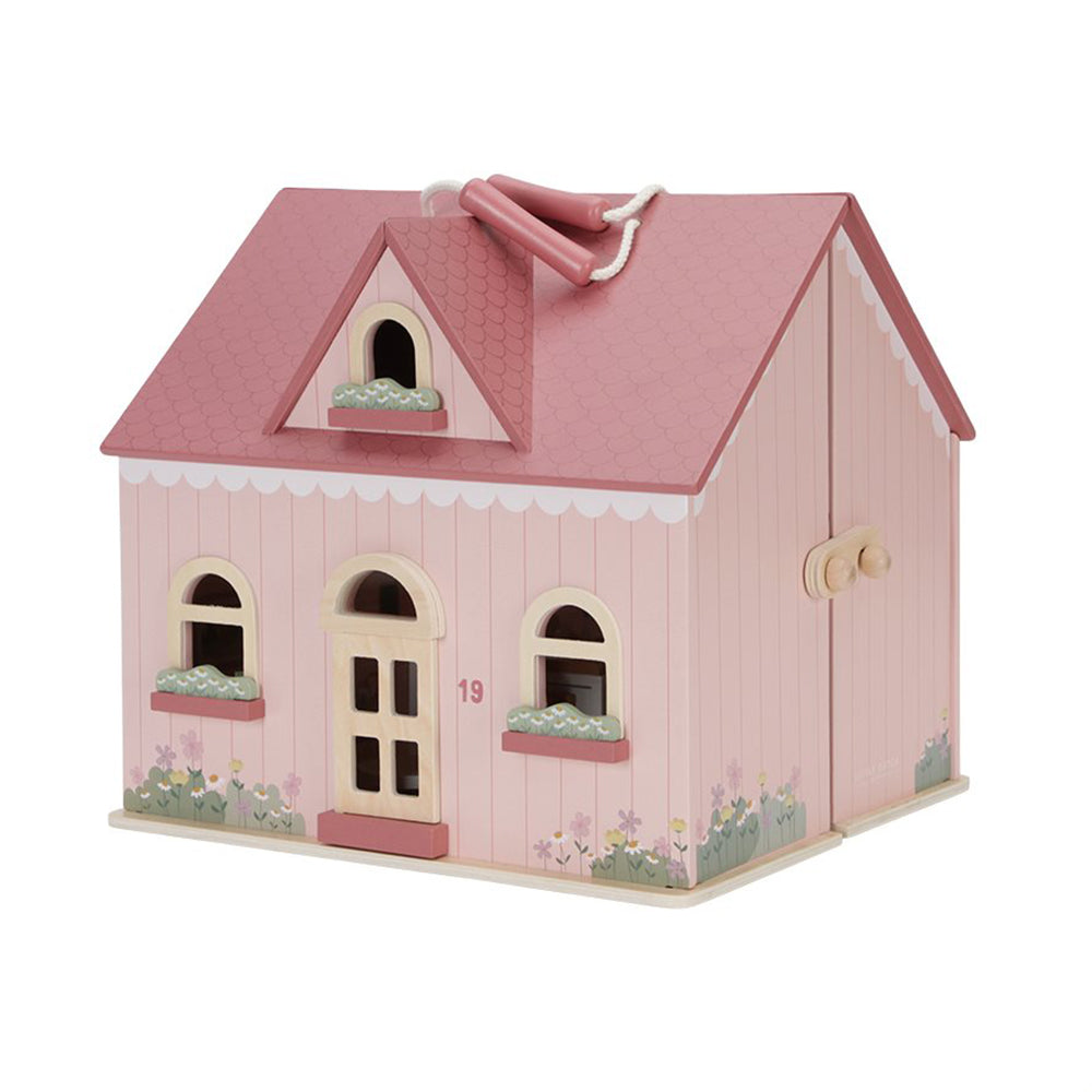  - ["Accessori","FW25","Giocattoli","Infant","Kids","Little Dutch","Toddler"] - Giocattolo Little Dutch Casa delle bambole portatile In Legno LD7116 - Lupis SRL