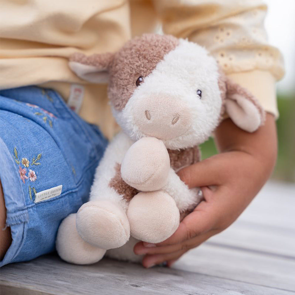  - ["Accessori","FW25","Giocattoli","Infant","Kids","Little Dutch","Toddler"] - Giocattolo Little Dutch Peluche Mucca Little Farm LD8830 - Lupis SRL