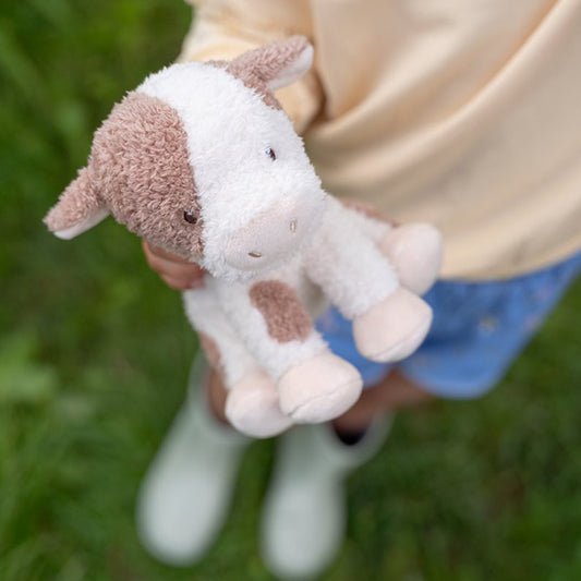  - ["Accessori","FW25","Giocattoli","Infant","Kids","Little Dutch","Toddler"] - Giocattolo Little Dutch Peluche Mucca Little Farm LD8830 - Lupis SRL