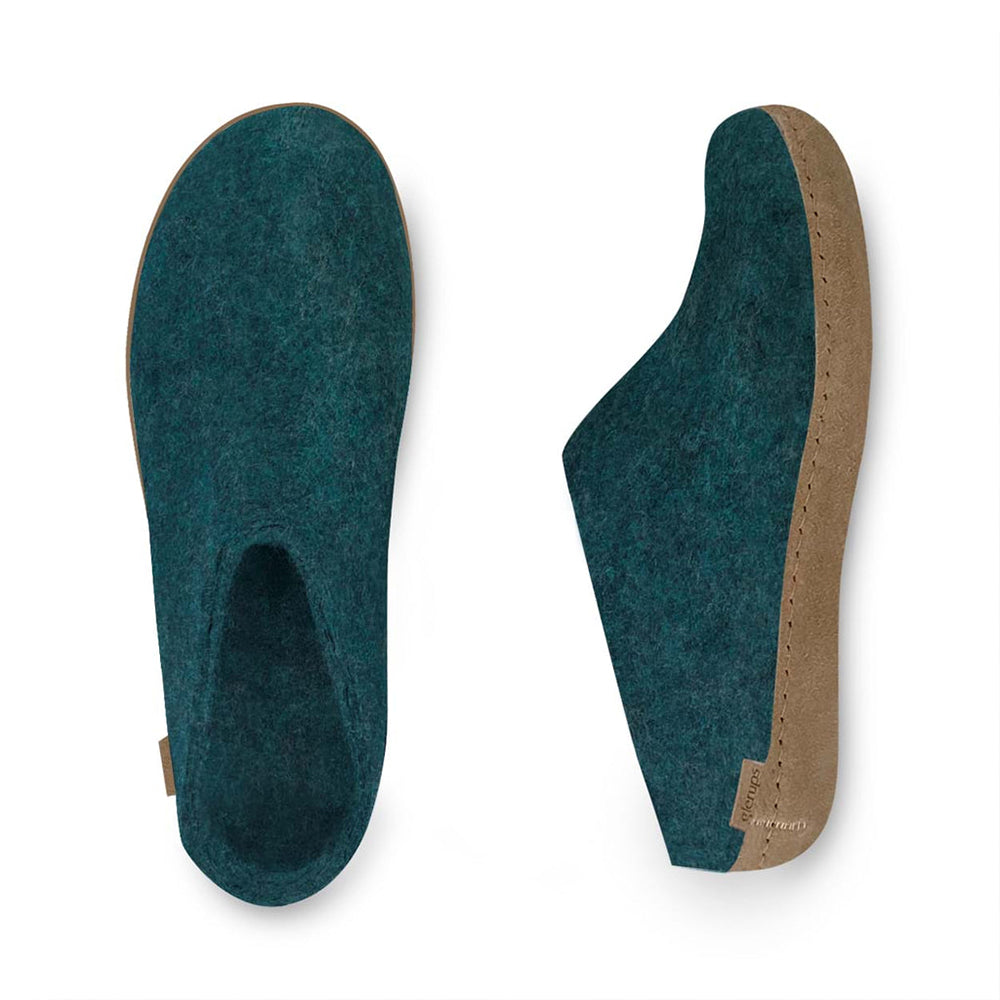  - Ciabatte, Donna, Glerups, Nuovo, Scarpe, Ultima Taglia, Unisex, Uomo - Glerups Slip-on B-06-00 Ciabatte Petrol - Lupis SRL