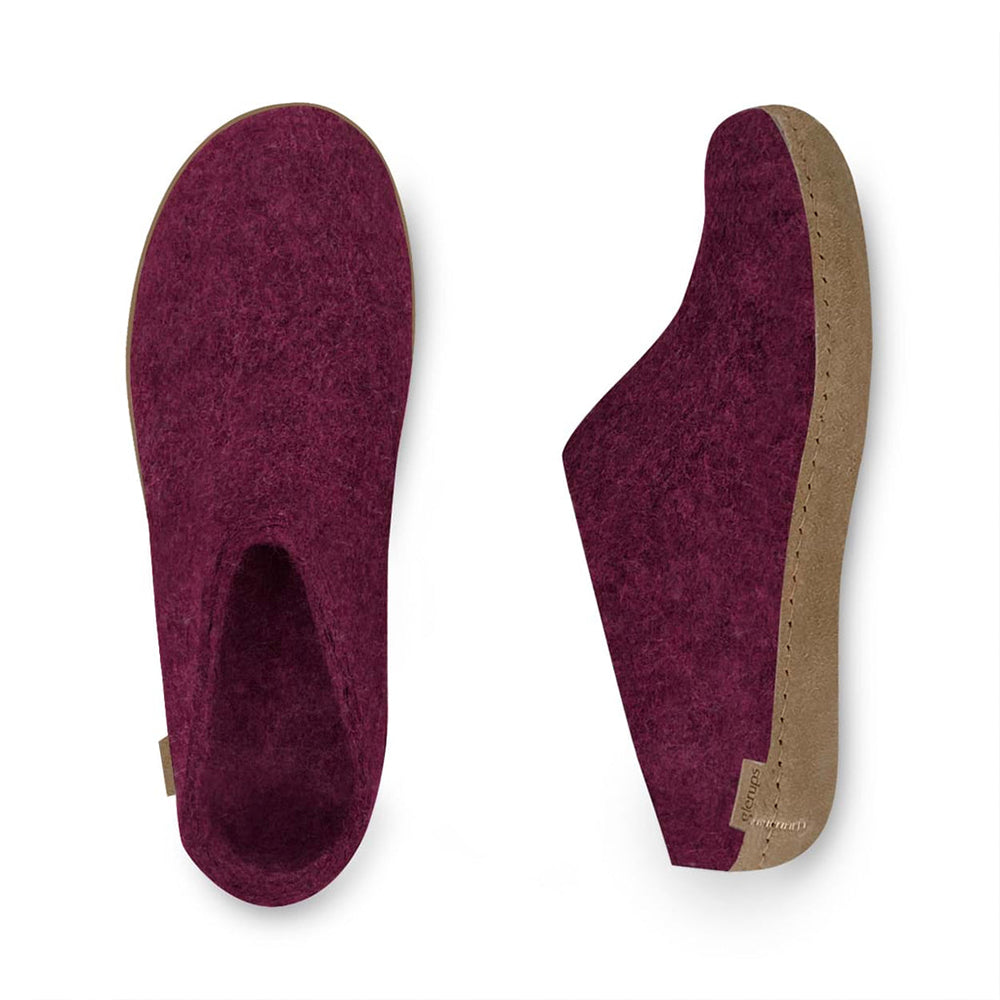 '- ["Ciabatte","Donna","Glerups","Nuovo","Scarpe"] - Glerups Slip-on B-07-00 Cranberry - Lupis SRL
