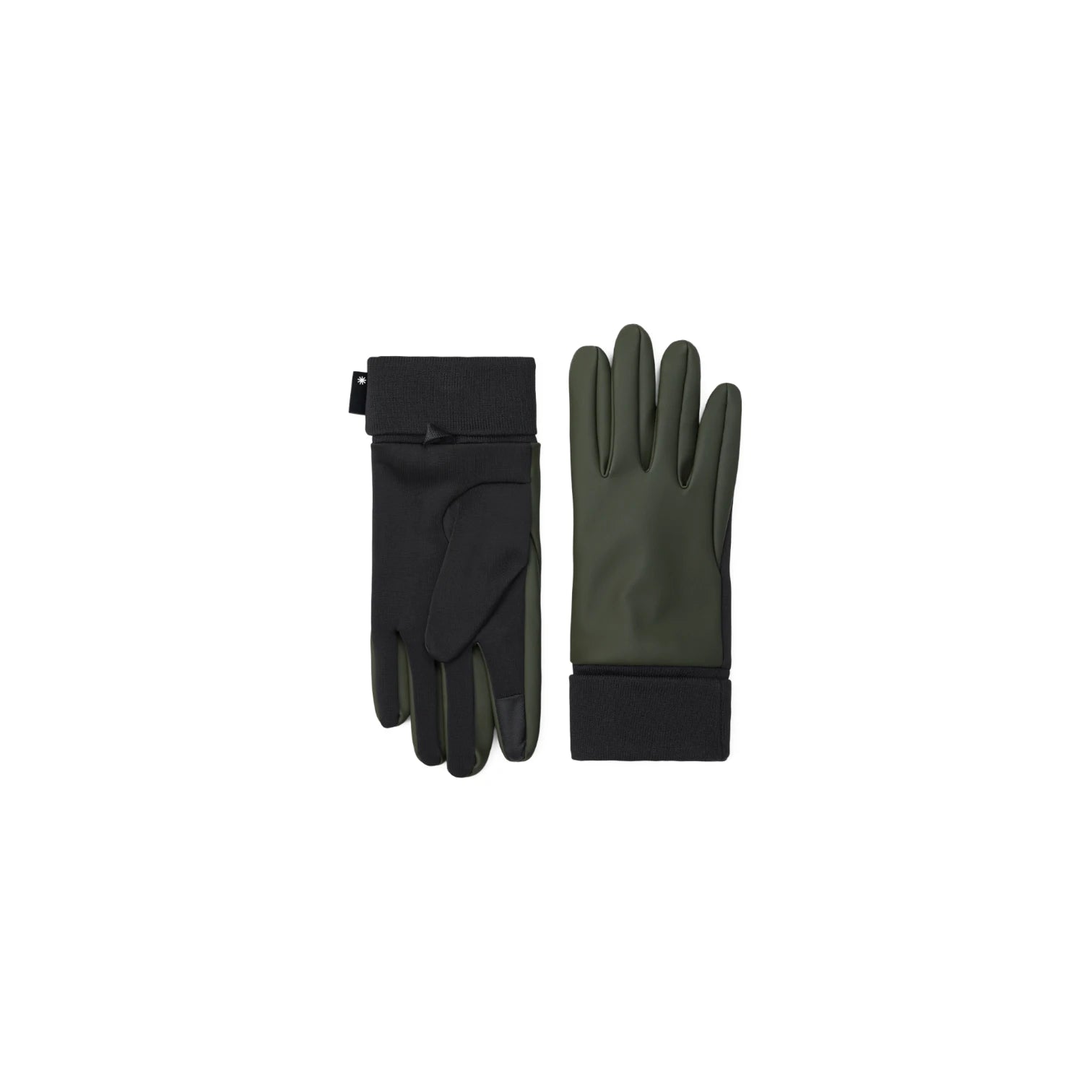  - ["Accessori","Donna","FW25","Guanti","Rains"] - Guanti Donna Rains Gloves (W1) Polyester Green 16720-GRE - Lupis SRL