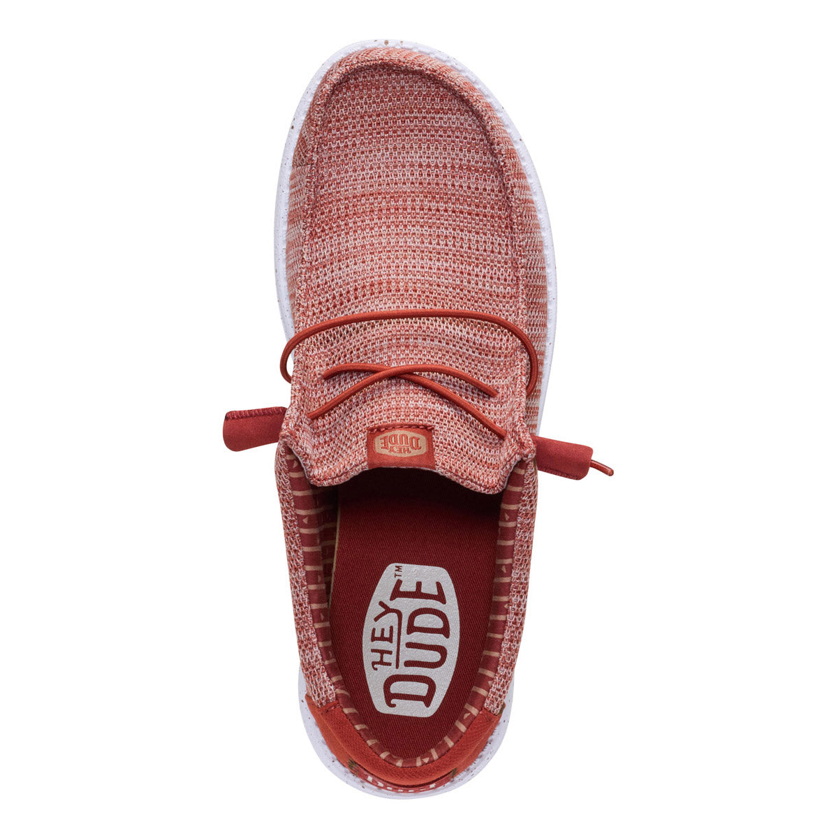 HEYDUDE Slip-On Unisex Wally Stretch Sox Burnt Red Multi 41898-7BI