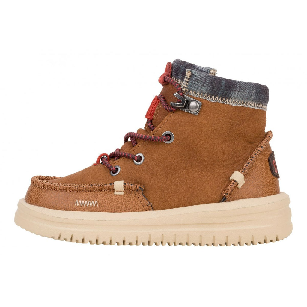 '- ["Hey Dude","Kids","Nuovo","Scarpe","Scarpe sportive"] - Hey Dude Bradley T Classic Cognac - Lupis SRL