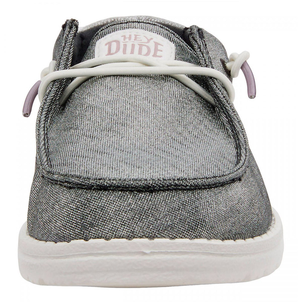 '- ["Hey Dude","PE25","Scarpe","Scarpe sportive"] - Hey Dude Wendy Metallic Sparkle Charcoal 41082-025 - Lupis SRL