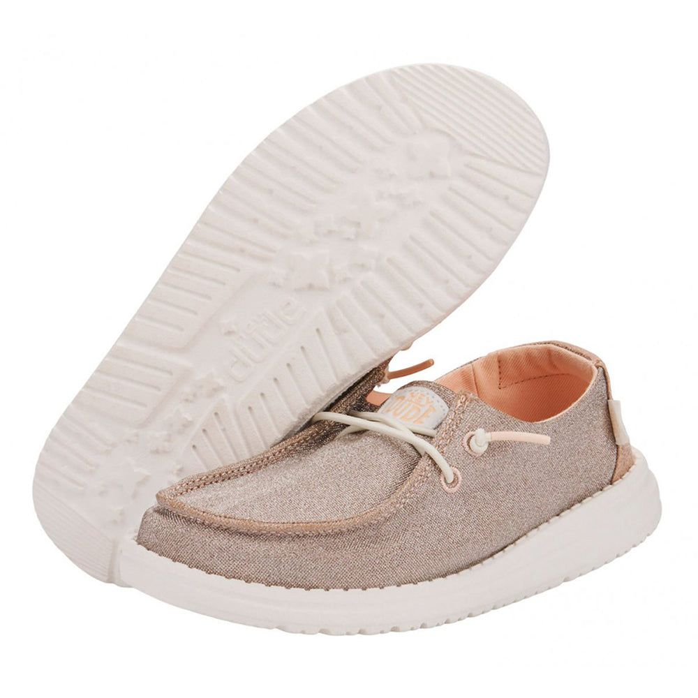 '- ["Hey Dude","PE25","Scarpe","Scarpe sportive"] - Hey Dude Wendy Y Metallic Sparkle Rose Gold 40830-7D9 - Lupis SRL