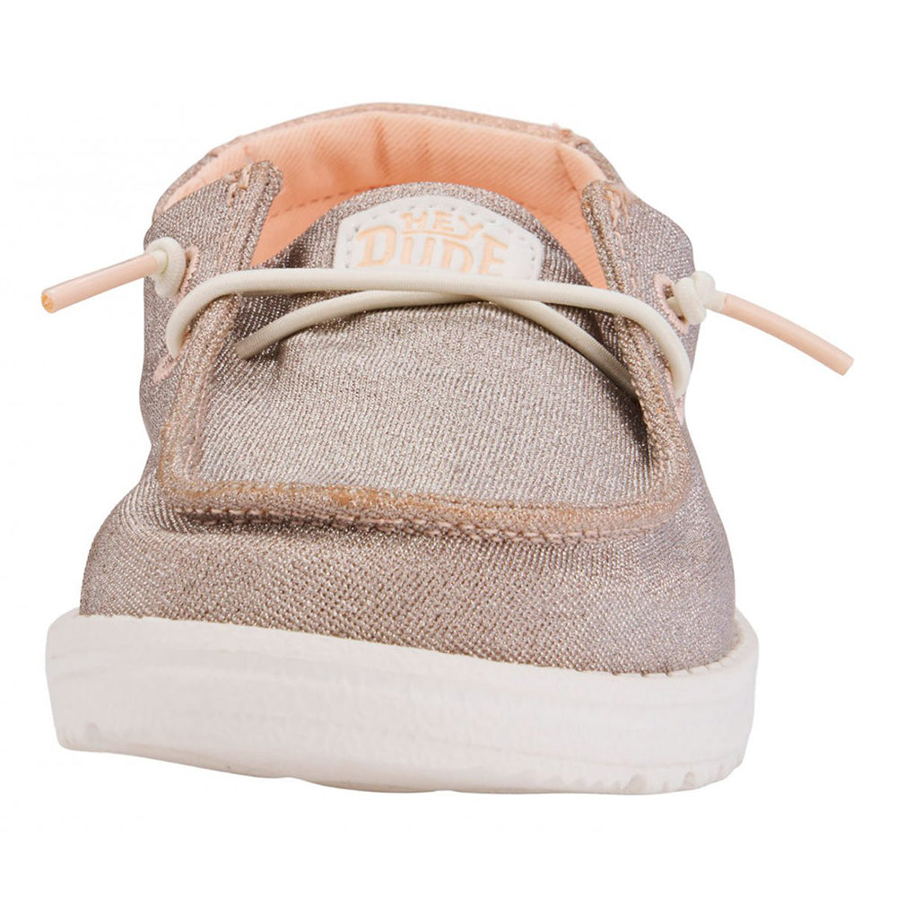 '- ["Hey Dude","PE25","Scarpe","Scarpe sportive"] - Hey Dude Wendy Y Metallic Sparkle Rose Gold 40830-7D9 - Lupis SRL