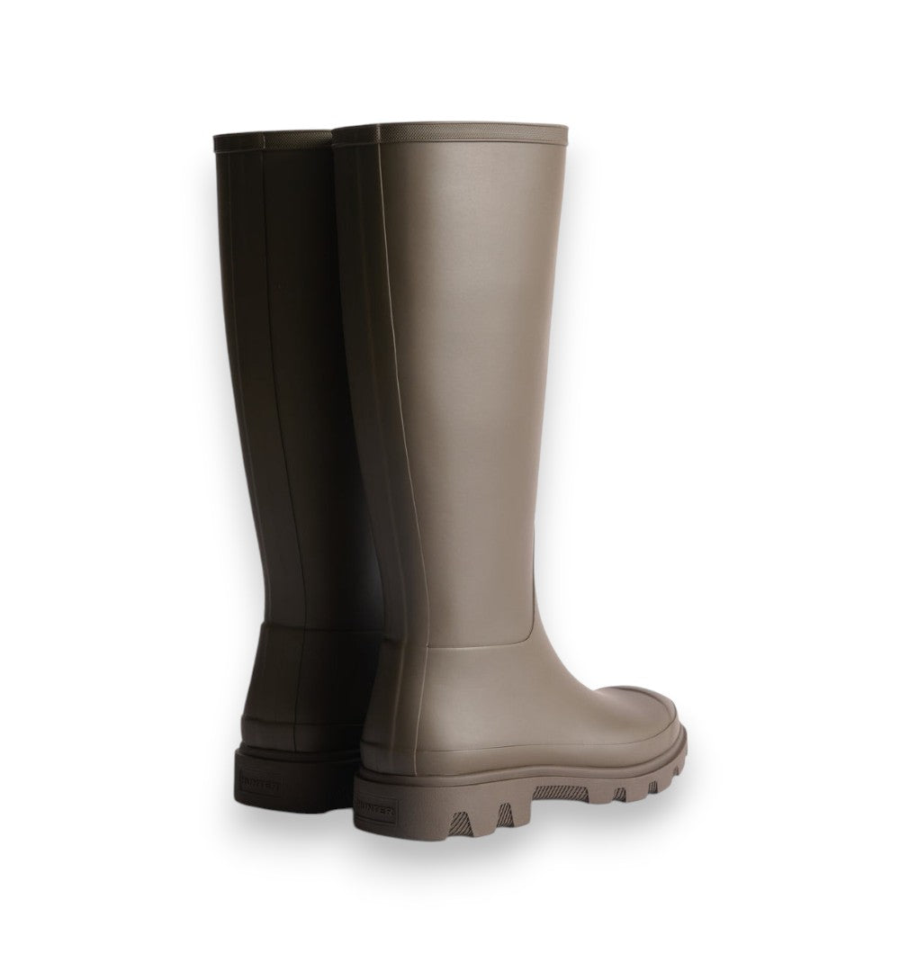 Hunter Unisex Downpour Neoprene Tall Stiefel Schokoladenbraun