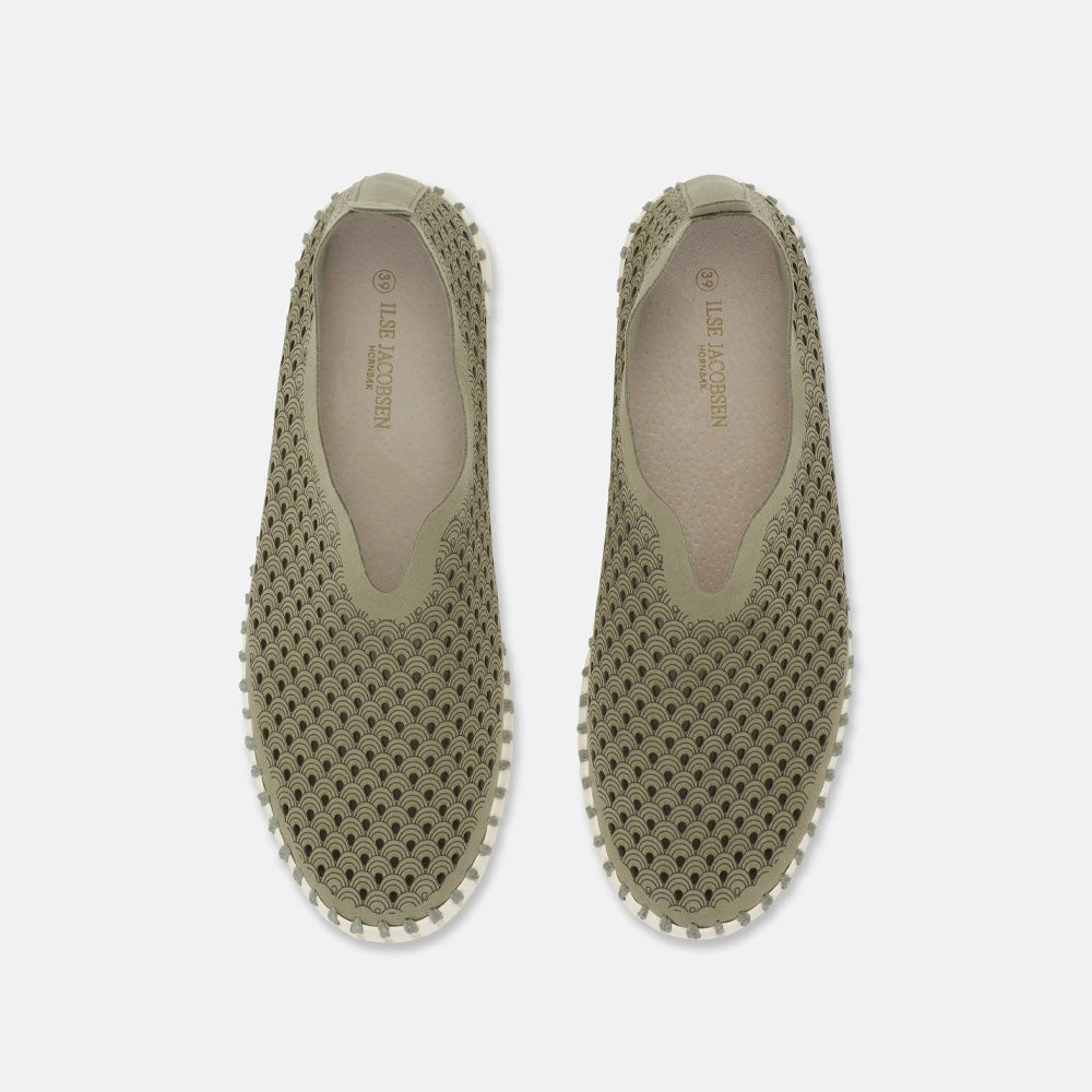 Ilse Jacobsen Women's Slip-on TULIP3373-ARMY-410